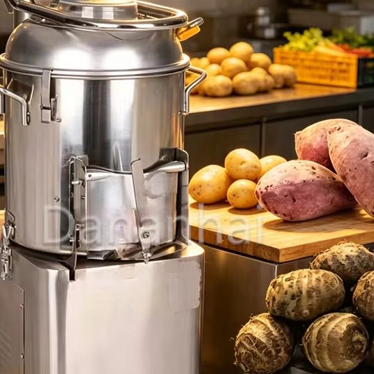 Heavy Equipment Workshop - Automatic Potato Peeler Equipment, Heavy‑Duty Vegetable