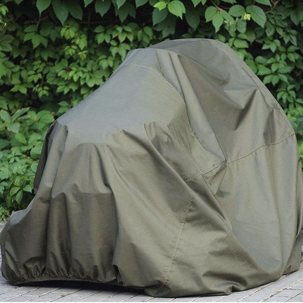 Heavy Equipment Storage Yard - Weatherproof Lawn Mower Shield 210D Oxford
