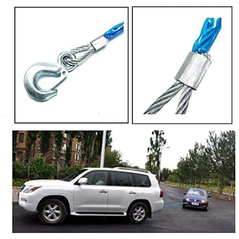 Car Towing Rope 3-7 Tons Steel - đánh giá và giá Heavy Equipment Trailer