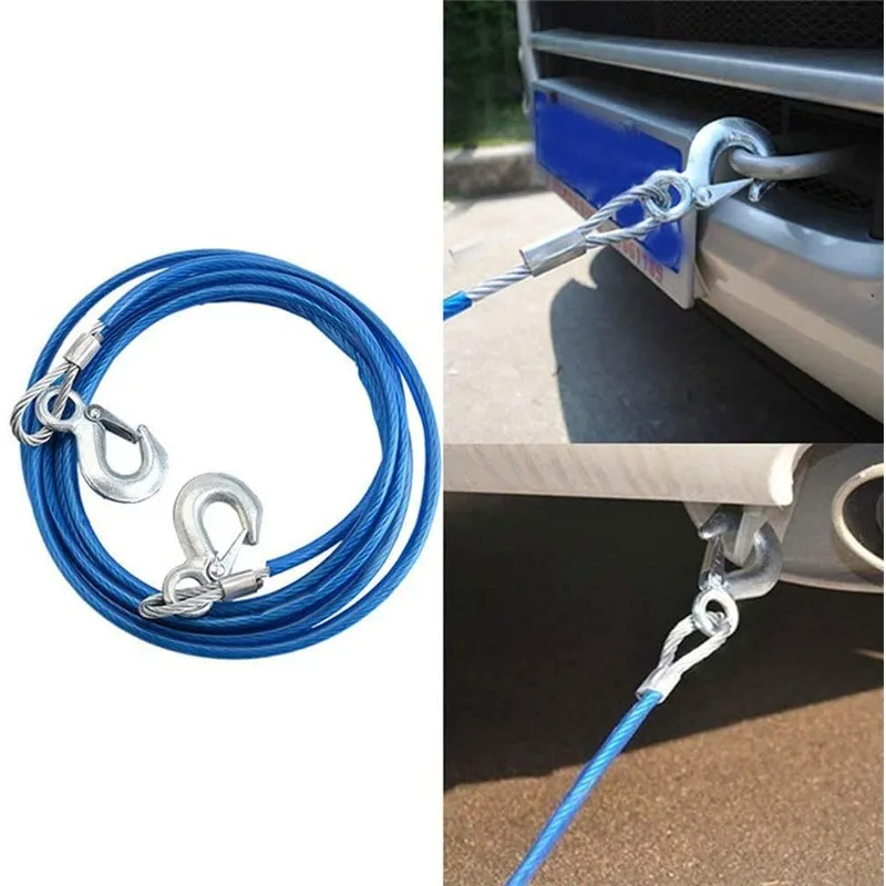 Car Towing Rope 3-7 Tons Steel - đánh giá và giá Heavy Equipment Trailer
