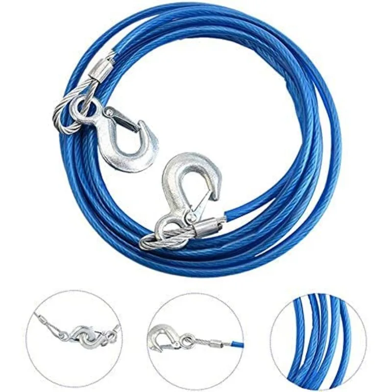 Car Towing Rope 3-7 Tons Steel - đánh giá và giá Heavy Equipment Trailer